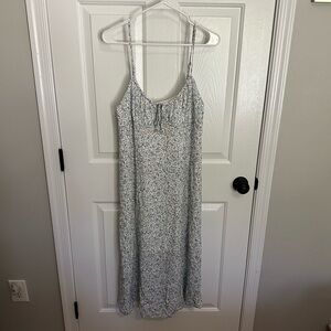 No Boundaries Women’s Floral Midi Sundress Dress - Size Large